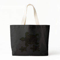 Garden Sea Turtle Dark Bags