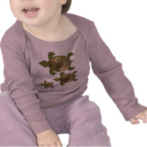 Garden Sea Turtle Infant Longsleeve T-shirts