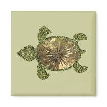 Garden Sea Turtle Magnets