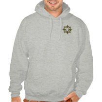 Garden Sea Turtle Pattern 2-Sided Hoodies