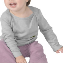 Garden Sea Turtle Pattern 2-Sided Infant Lngsleeve T Shirts