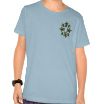 Garden Sea Turtle Pattern 2-Sided Kids' Shirts