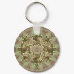 Garden Sea Turtle Pattern Keychain
