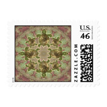 Garden Sea Turtle Pattern Stamps