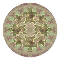 Garden Sea Turtle Pattern Stickers