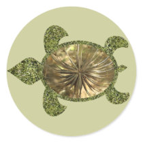 Garden Sea Turtle Stickers
