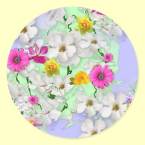 Garden stickers by dndartstudio Garden stickers