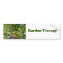 Garden-Therapy bumper stickers by stucker111 Garden-Therapy bumper stickers