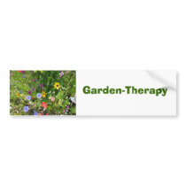 Garden-Therapy bumper stickers