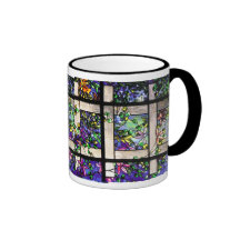 Garden Tiffany Stained Glass Mug