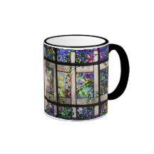 Garden Tiffany Stained Glass Mug