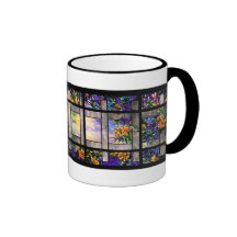 Garden Tiffany Stained Glass Mug