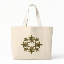 Garden Turtles Pattern Bags