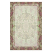 Garden Turtles Pattern Blank Stationery