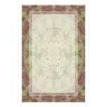 Garden Turtles Pattern Blank Stationery