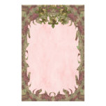 Garden Turtles Pattern Flame Stationery