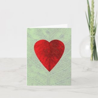 Garden Valentine Card