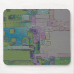 Garden Wall, Geometric Abstract mousepads