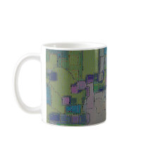Garden Wall, Geometric Abstract mugs