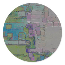 Garden Wall, Geometric Abstract stickers