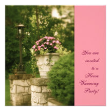 Garden Wall photo Personalized Invite