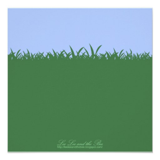 Garden Wedding, 5.25x5.25 wedding Custom Invitation