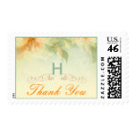 Garden Wedding Thank You Postage - Yellow Floral