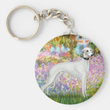 Garden - Whippet 11b Keychain