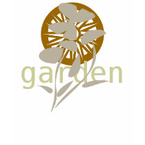 Garden with compass and butterfly tee shirt