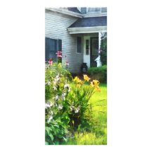 Garden with Coneflowers and Lilies Rack Cards