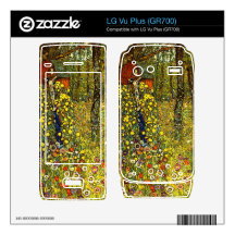 Garden with crucifix by Gustav Klimt Skin For The LG Vu Plus
