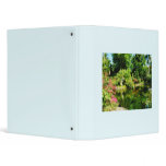 Garden With Statue Freeport Bahamas 3 Ring Binder