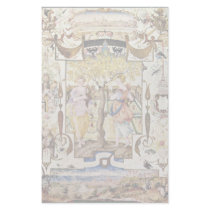 Garden With Two Nymphs By Hoefnagel Georg Stationery Design