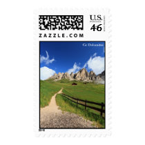 Gardena pass - Cir Dolomites Postage