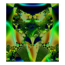 Gardener At Rest 2 ... Abstract Art Print