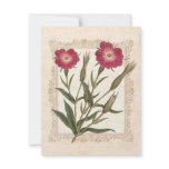 Gardener Couple Botanical Wedding Anniversary Announcement