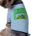 gardener gardening joke pet clothing