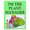 gardener gardening joke flyers