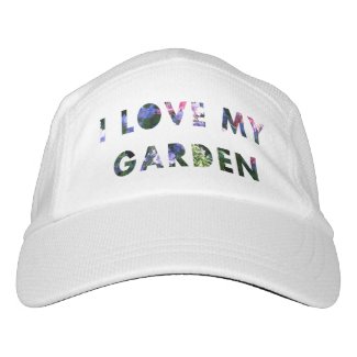 Gardener I Love My Garden Floral Text