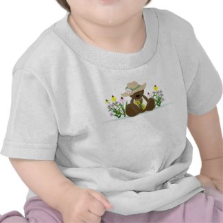 Gardener Teddy Bear Toddler T-shirt