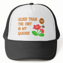 Gardener's 50th Birthday Hat