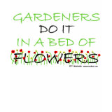 GARDENERS DO IT Ladies Tank Top shirt