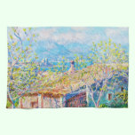Gardener's House at Antibes Claude Monet kitchen towels