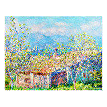 Gardener's House at Antibes Claude Monet Postcards