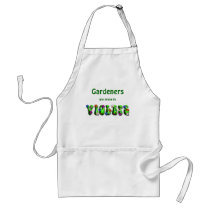 Gardeners & Violets - Apron by bontondesigns Gardeners & Violets - Apron