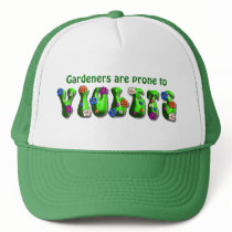 Gardeners & Violets - Hat #1 by bontondesigns Gardeners & Violets - Hat #1