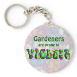 Gardeners &amp; Violets - Keychain