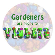 Gardeners & Violets - Sticker