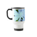 Gardenia II White Commuter Coffee Mug by Artinua Gardenia II White Commuter Coffee Mug