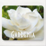 Gardenia Pure White Mouse Pads